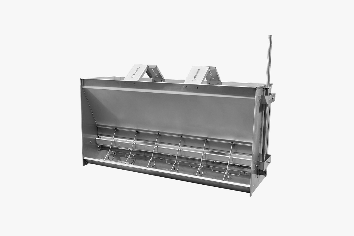 Comedero Inox Destete 14 bocas