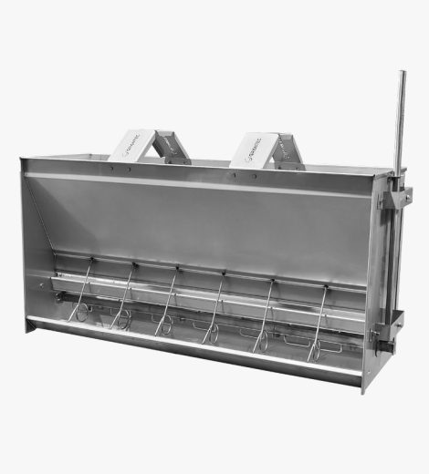 Comedero Inox Destete 14 bocas