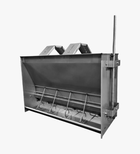 Comedero Inox Destete 10 bocas