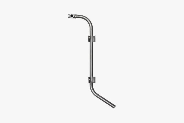 Soporte bebedero inox frontal - J05