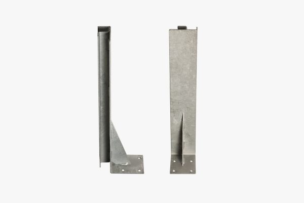 Soportes galvanizados de divisorias