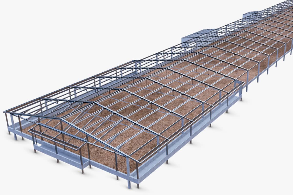Sistema constructivo para avicultura PSS | Cumberland